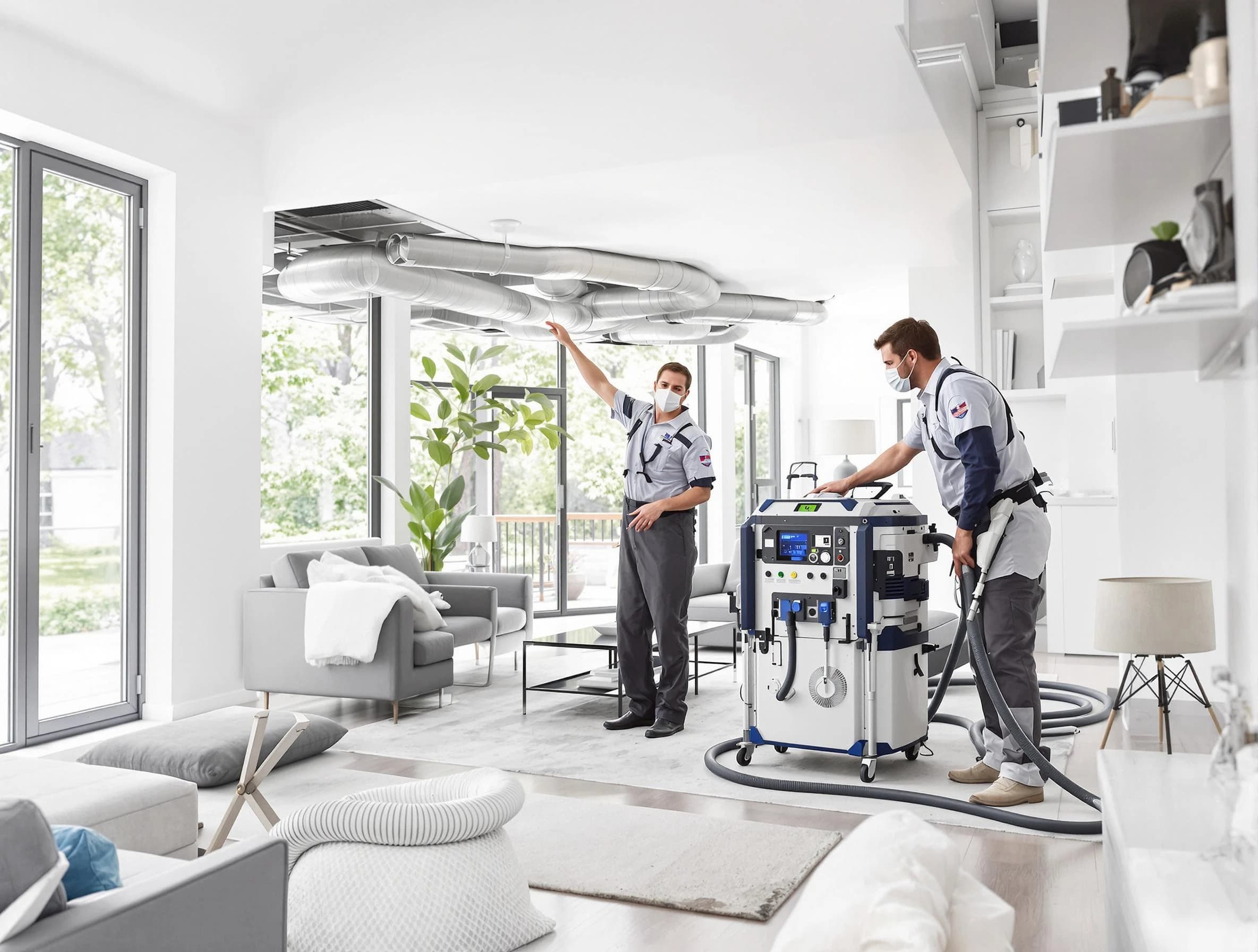 Smyrna Air Duct Cleaning professional conducting pure air duct cleaning with state-of-the-art equipment in Smyrna